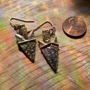 Arrowhead earrings boho